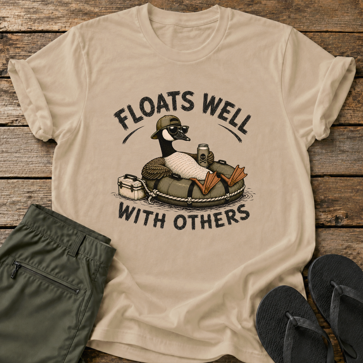 Floats Well Goose T-Shirt