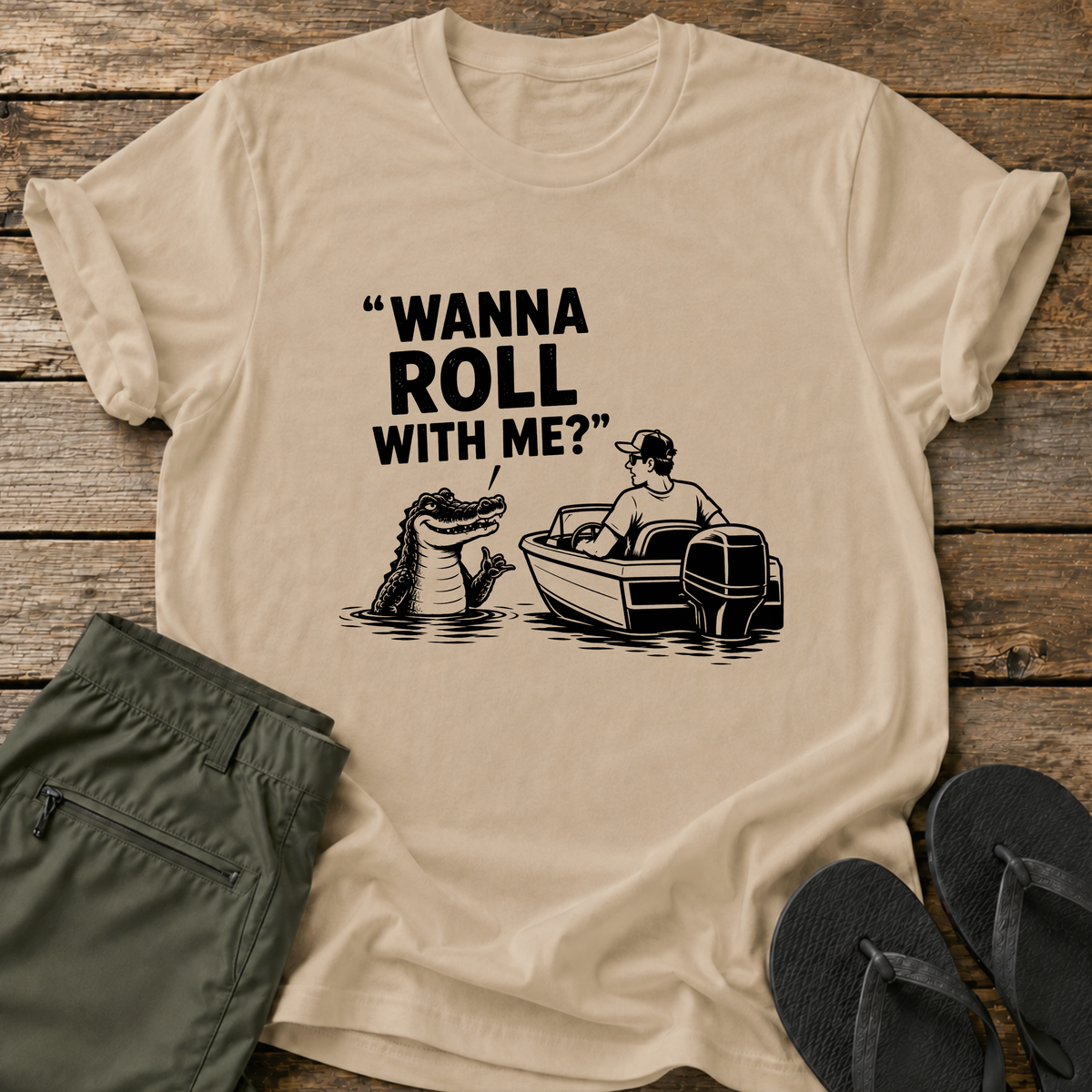 Wanna Roll With Me T-Shirt