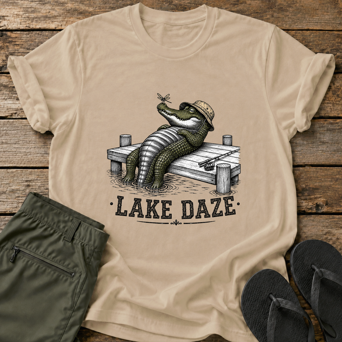 Lake Daze Alligator T-Shirt