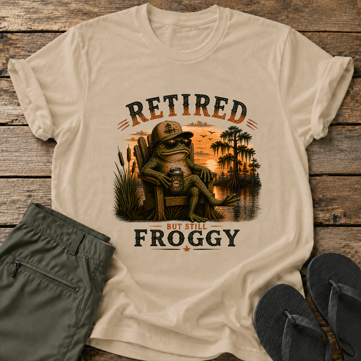 Retired But Still Froggy T-Shirt