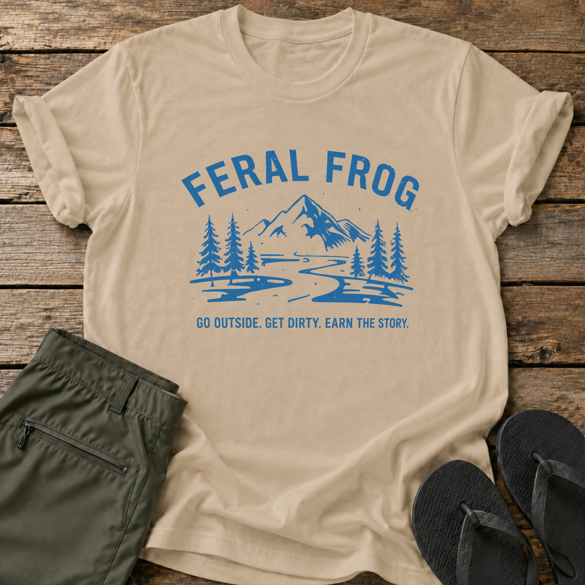 The Feral Frog Moto T-Shirt