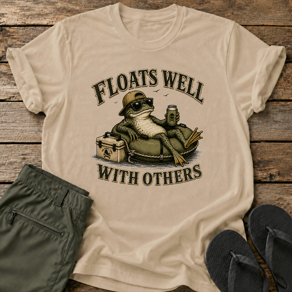 Floats Well With Others T-Shirt