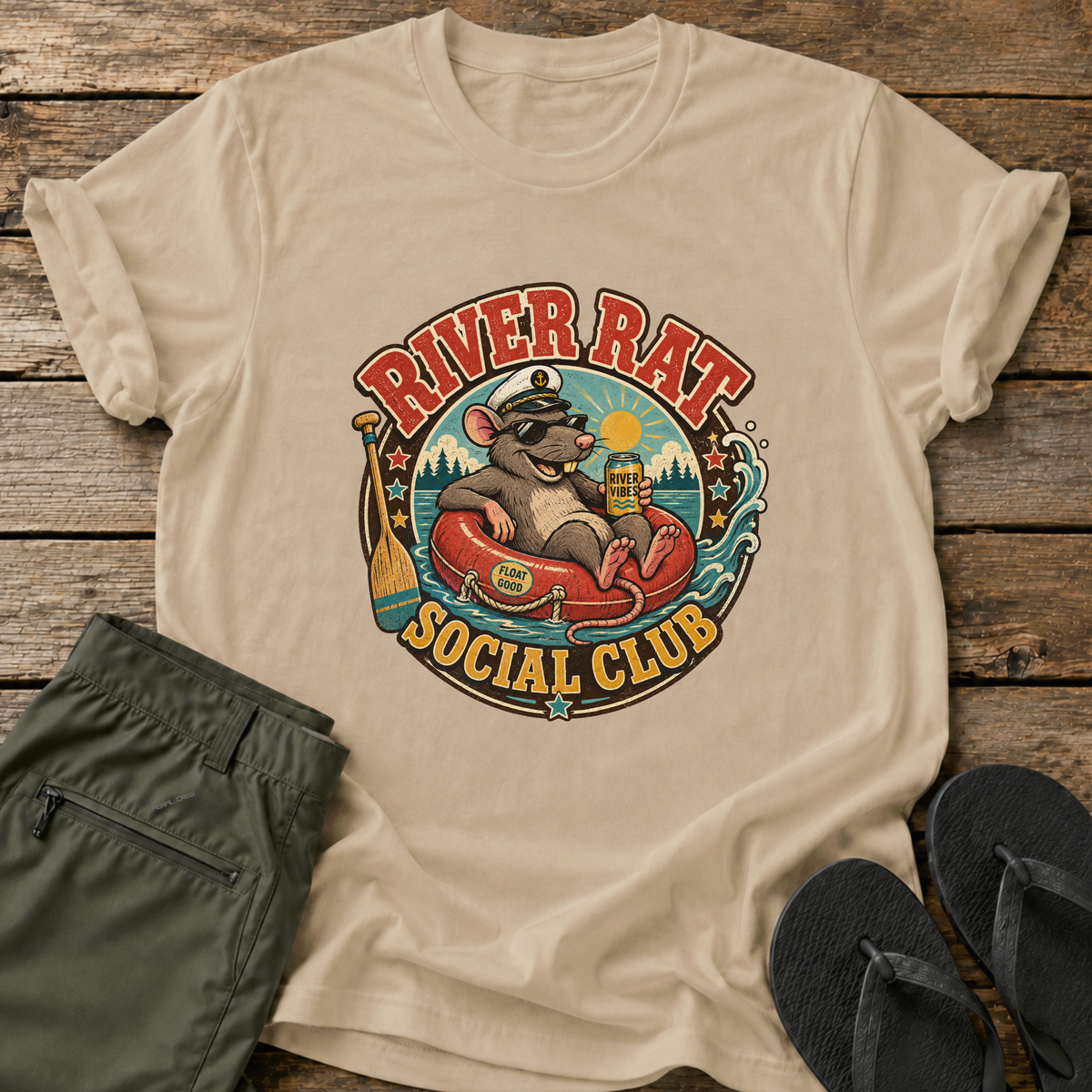 River Rat Social Club T-Shirt