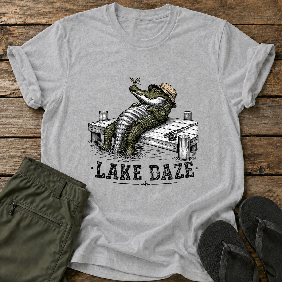Lake Daze Alligator T-Shirt