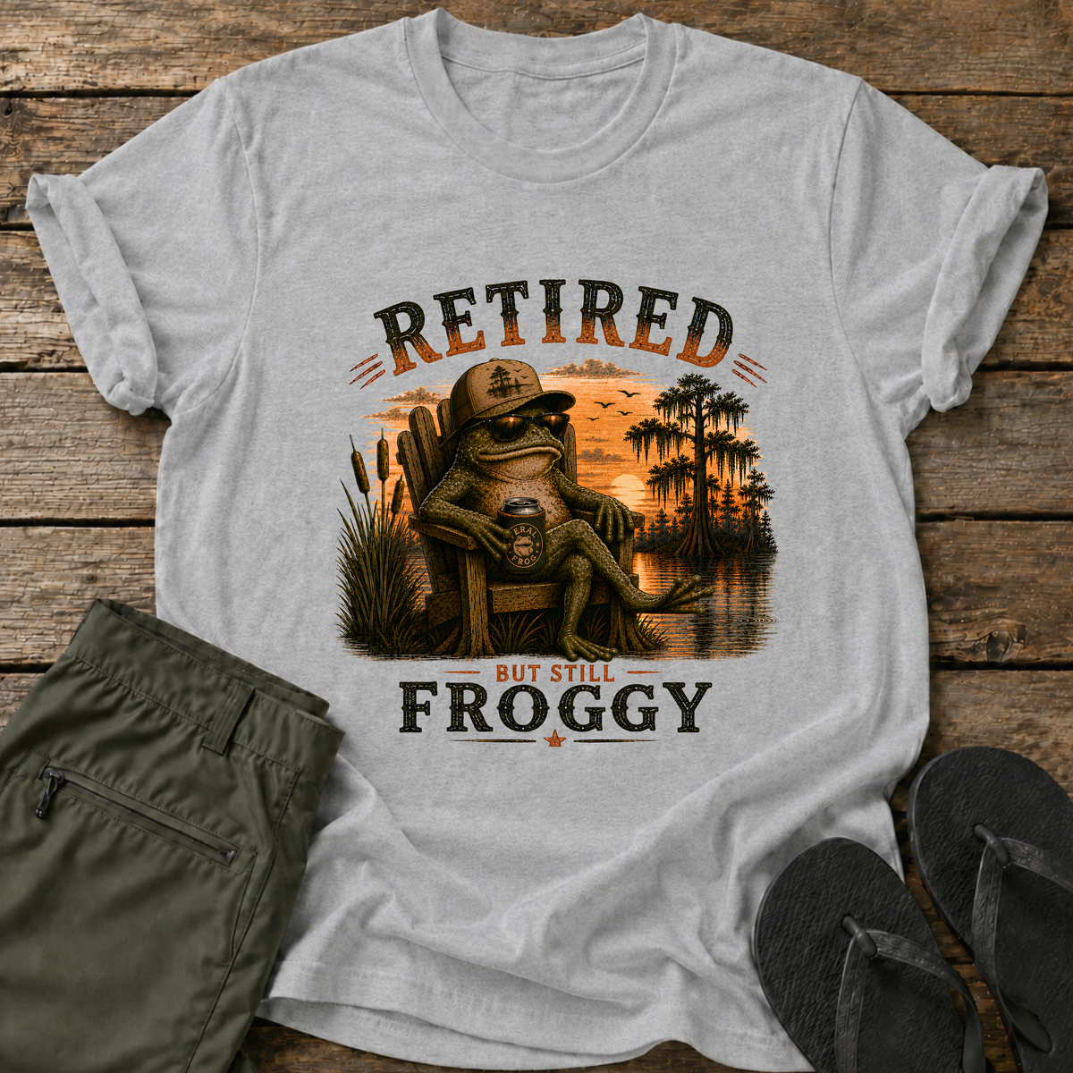 Retired But Still Froggy T-Shirt