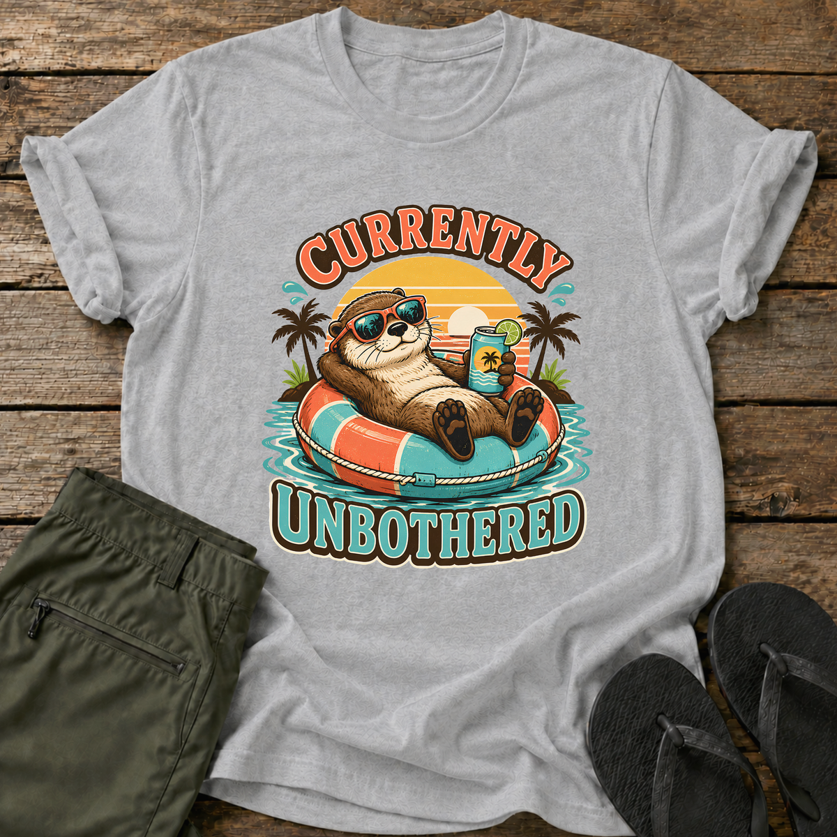 Currently Unbothered Otter T-Shirt