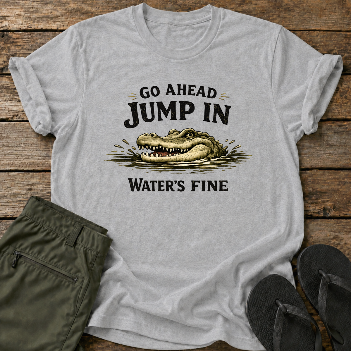 Jump In Waters Fine T-Shirt