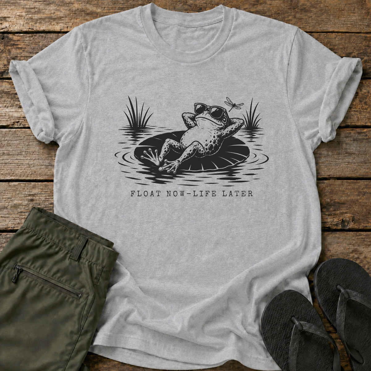 Float Now Life Later T-Shirt