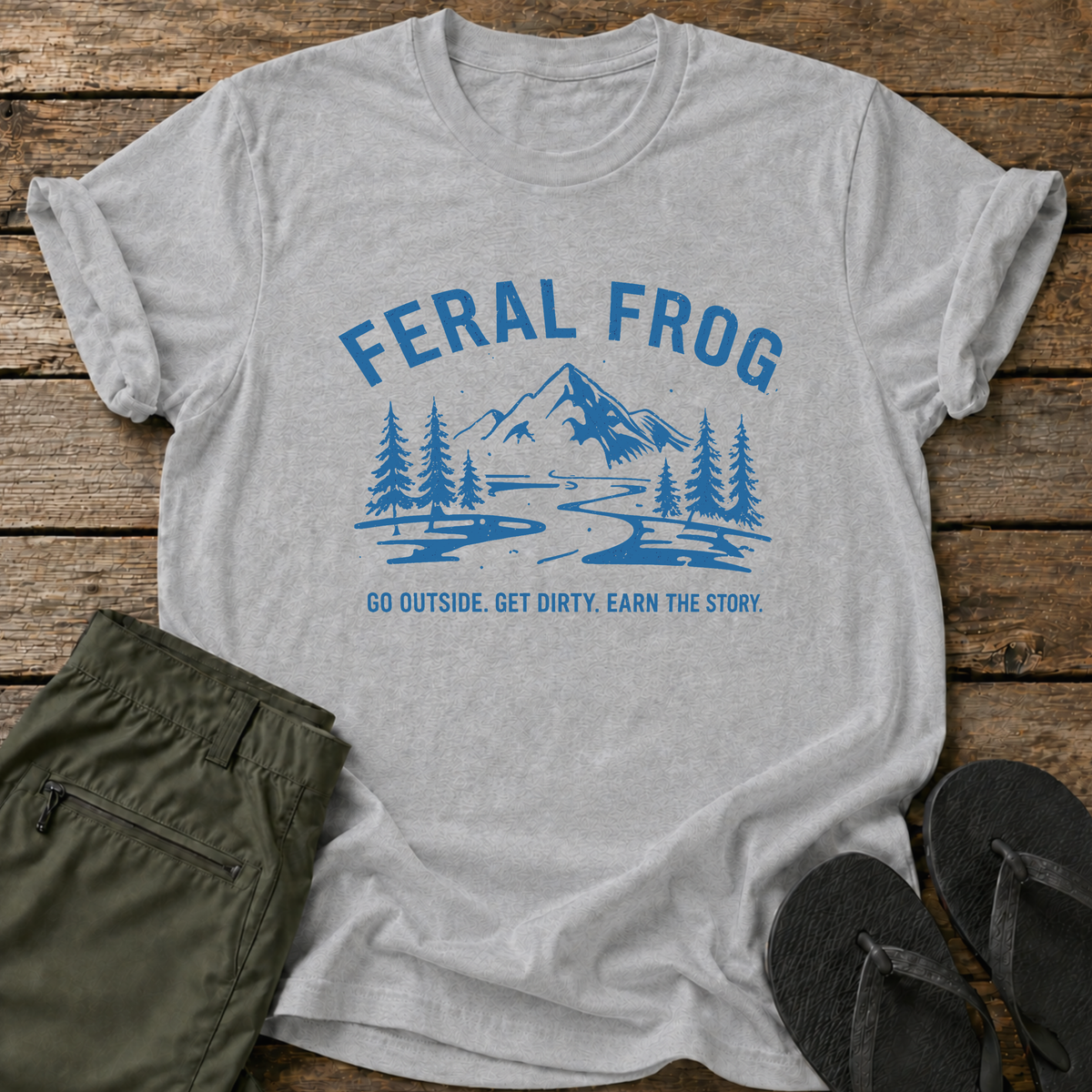 The Feral Frog Moto T-Shirt