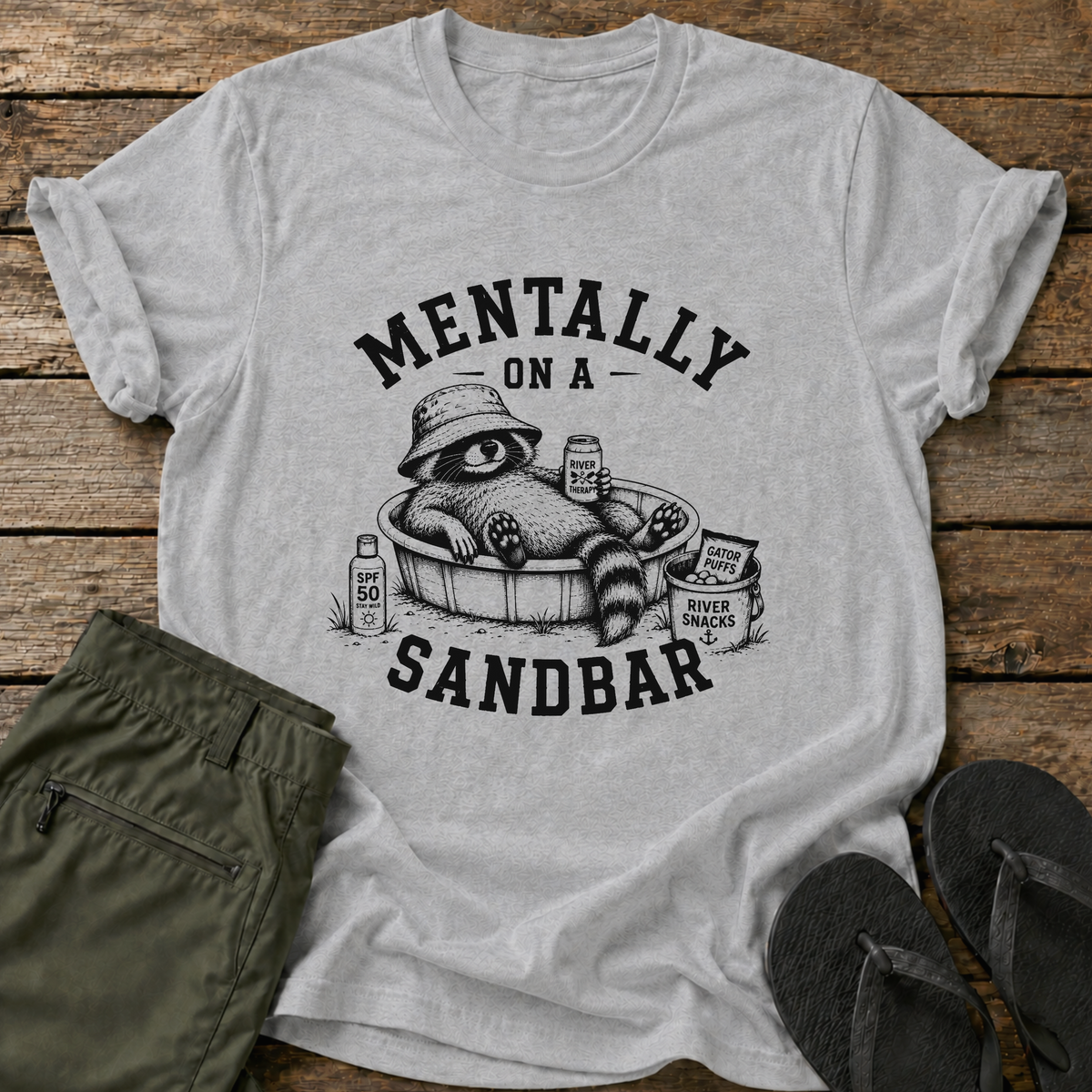 Mentally On A Sandbar T-Shirt