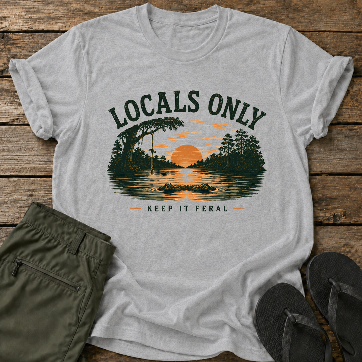 Locals Only Gator T-Shirt