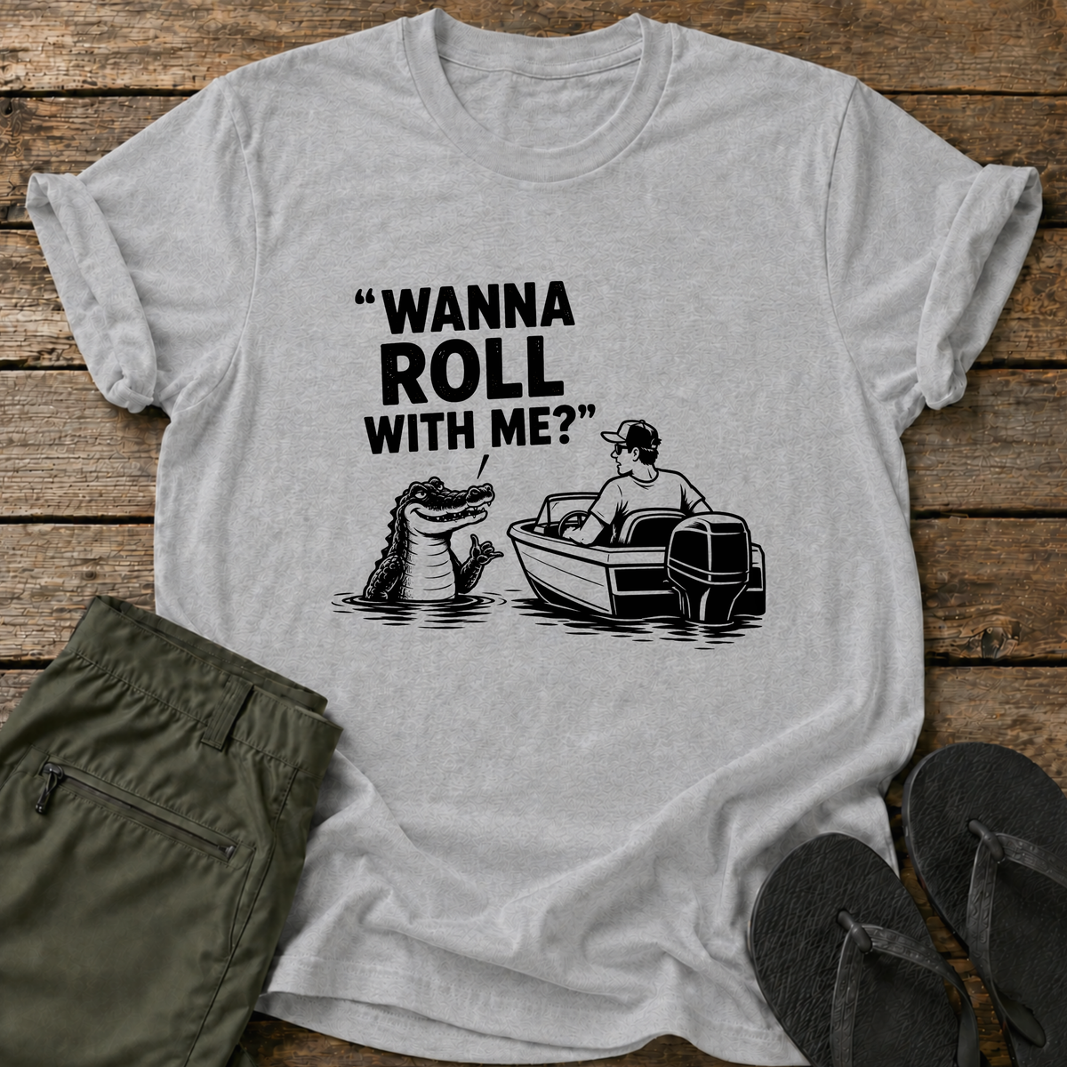 Wanna Roll With Me T-Shirt