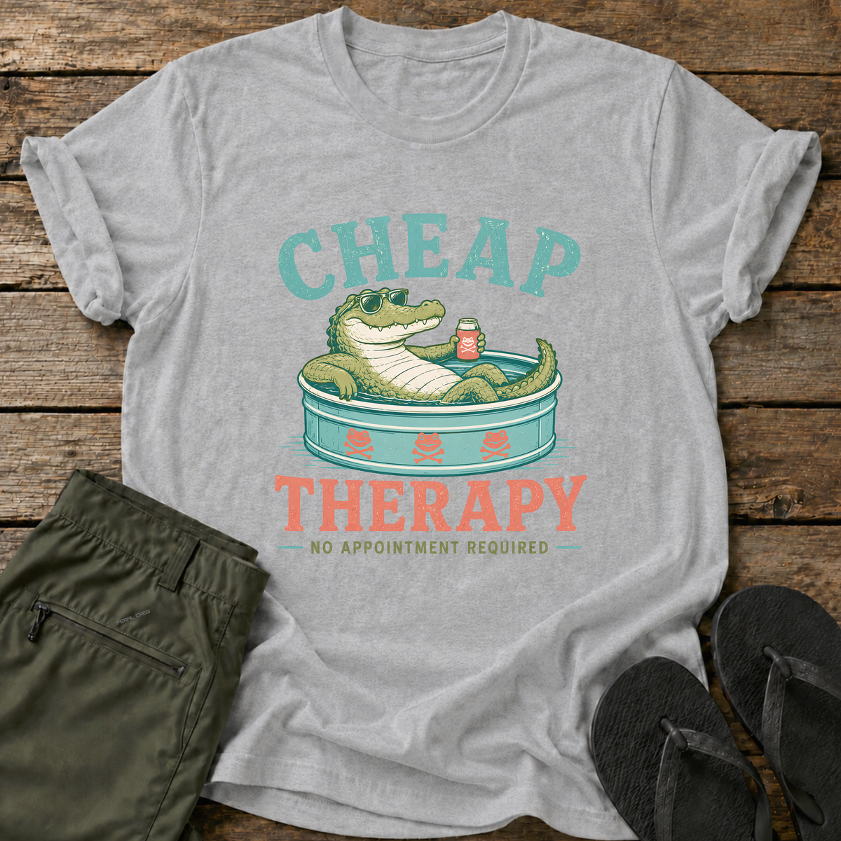 Cheap Therapy Guy Gator T-Shirt