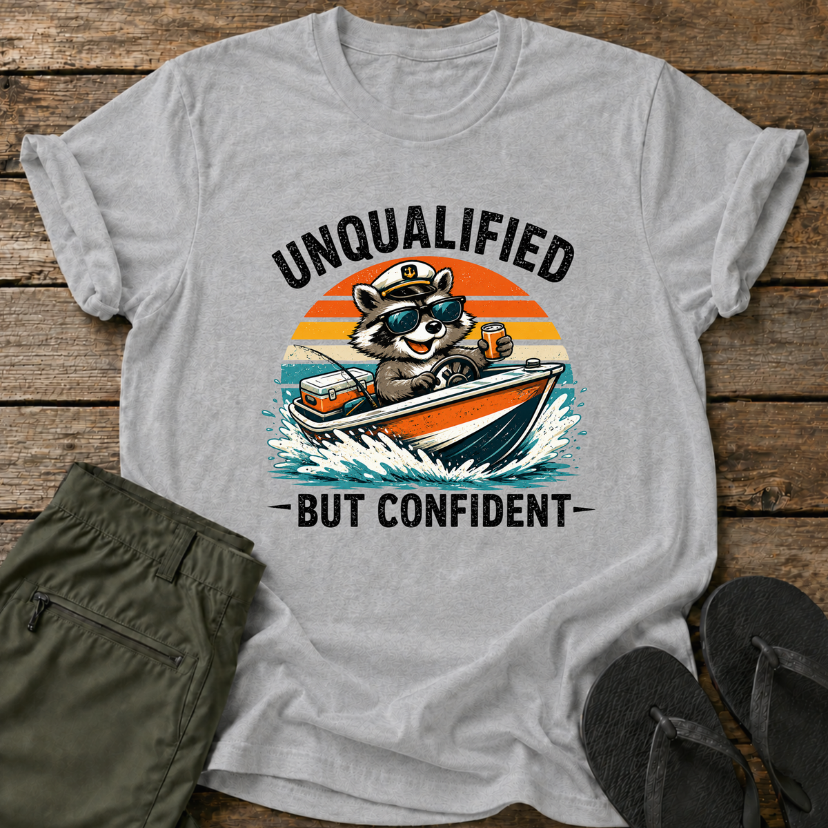 Unqualified Boat Captain T-Shirt