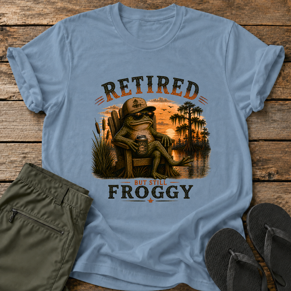 Retired But Still Froggy T-Shirt