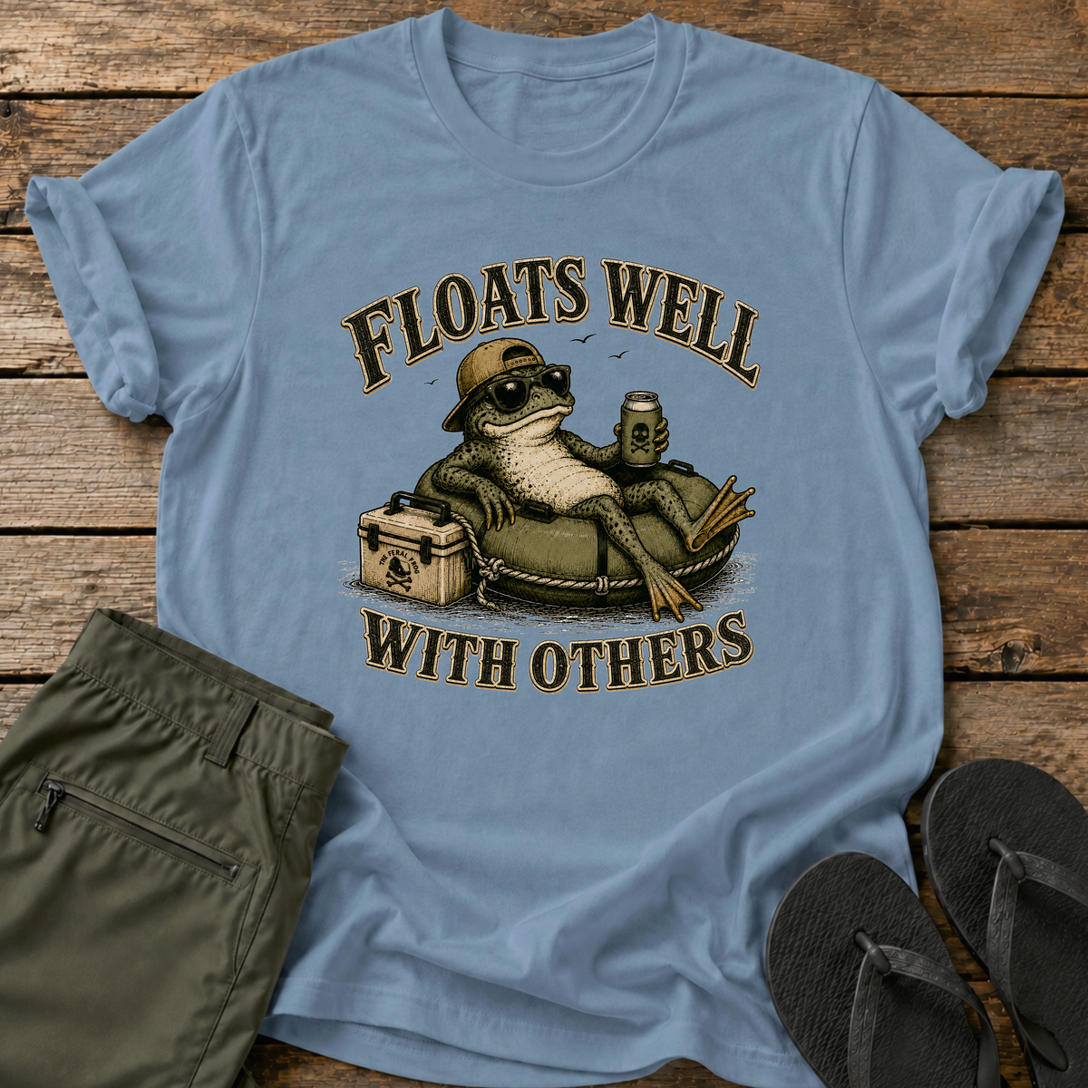 Floats Well With Others T-Shirt