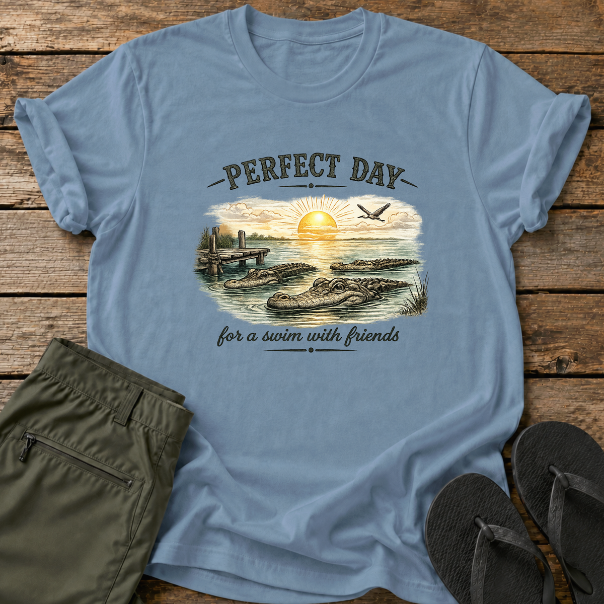 Perfect Day For A Swim T-Shirt