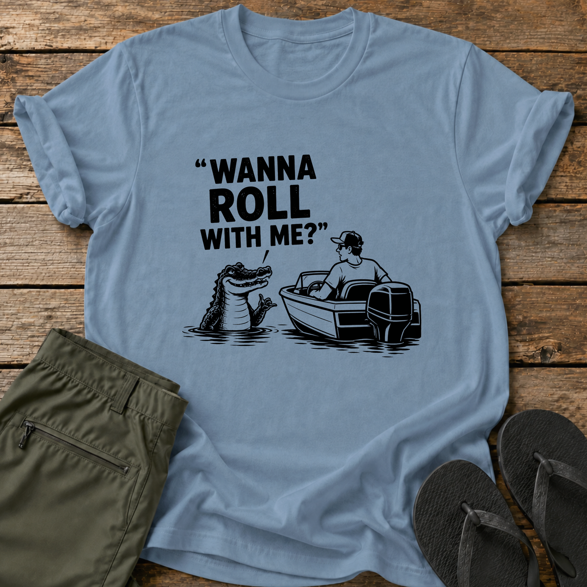 Wanna Roll With Me T-Shirt