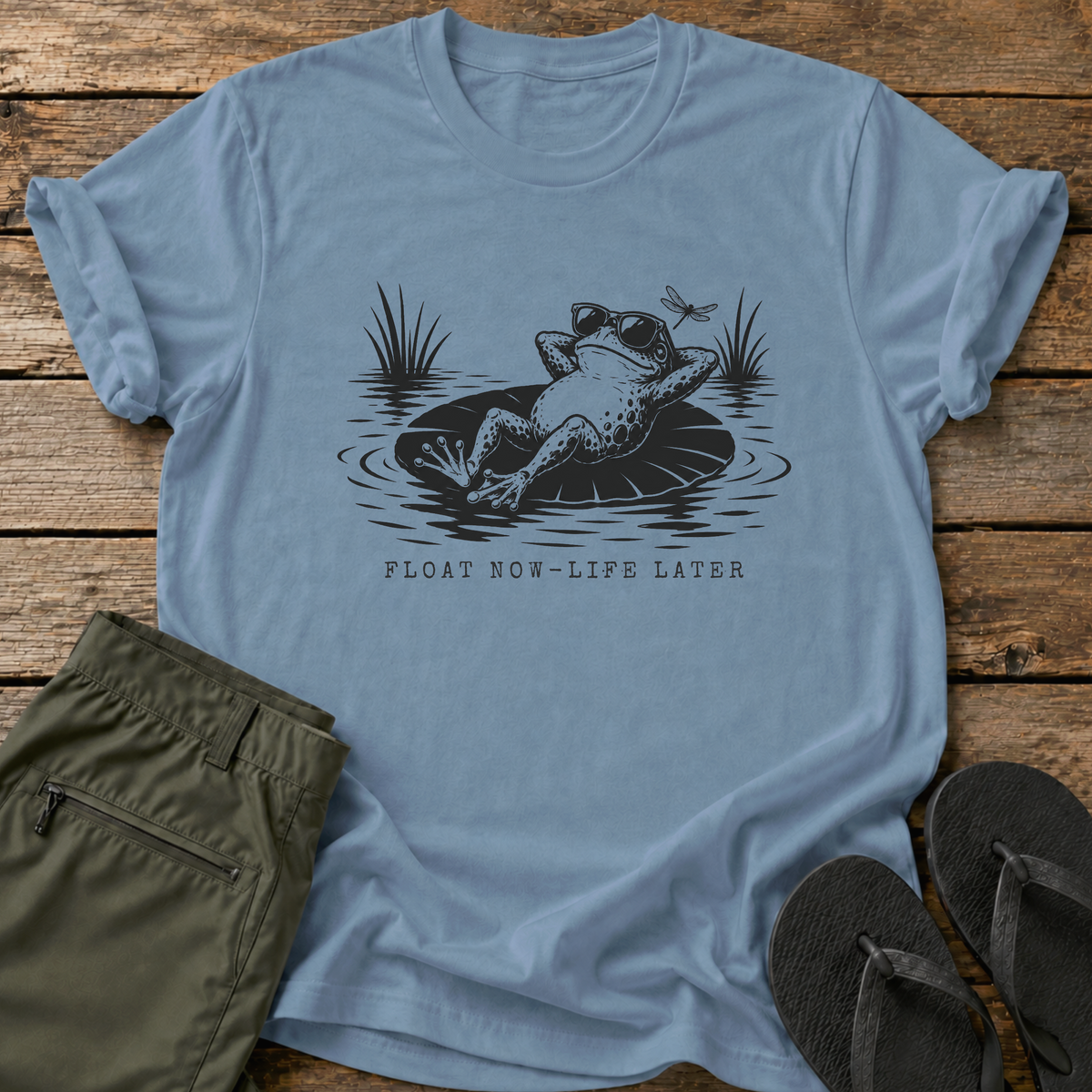 Float Now Life Later T-Shirt