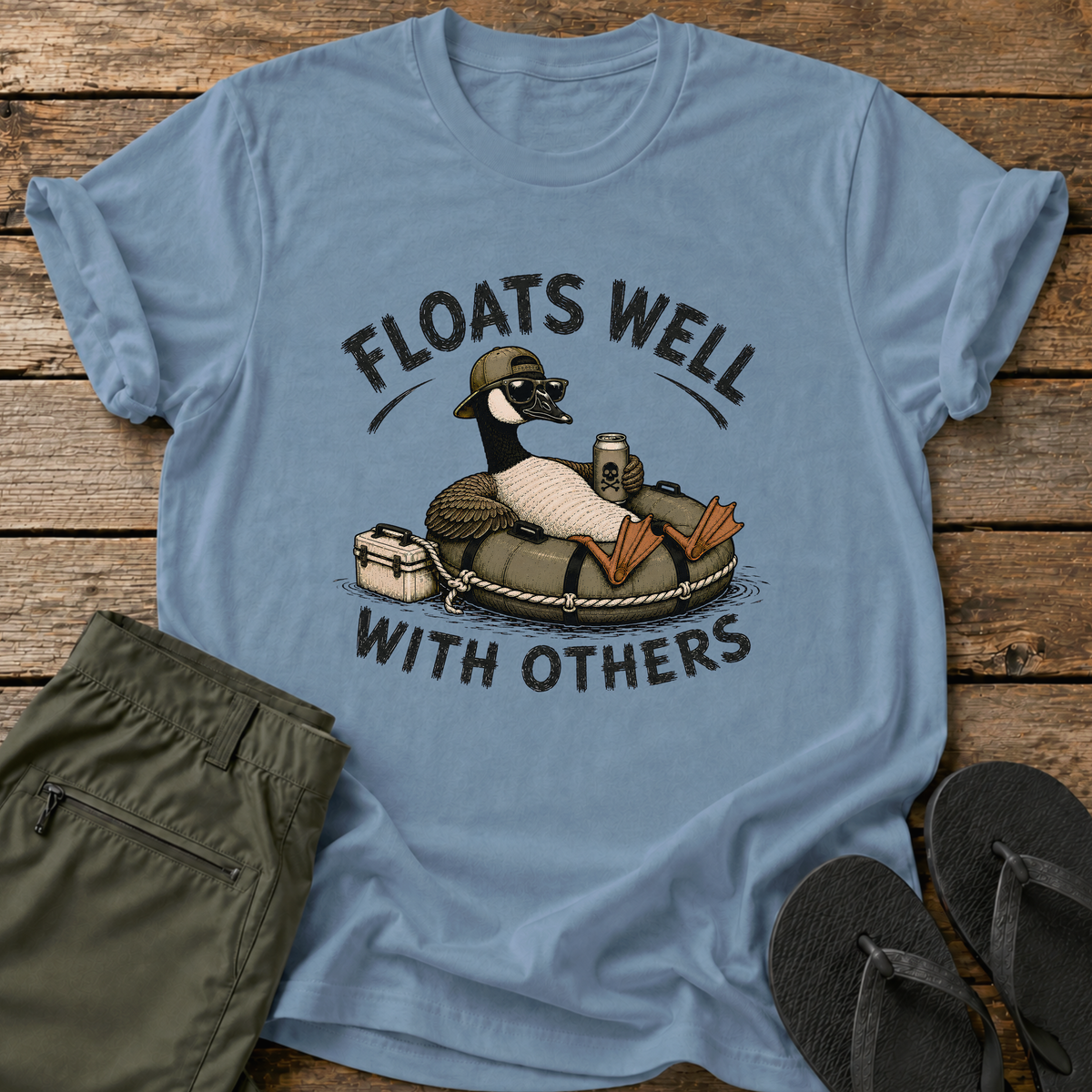 Floats Well Goose T-Shirt