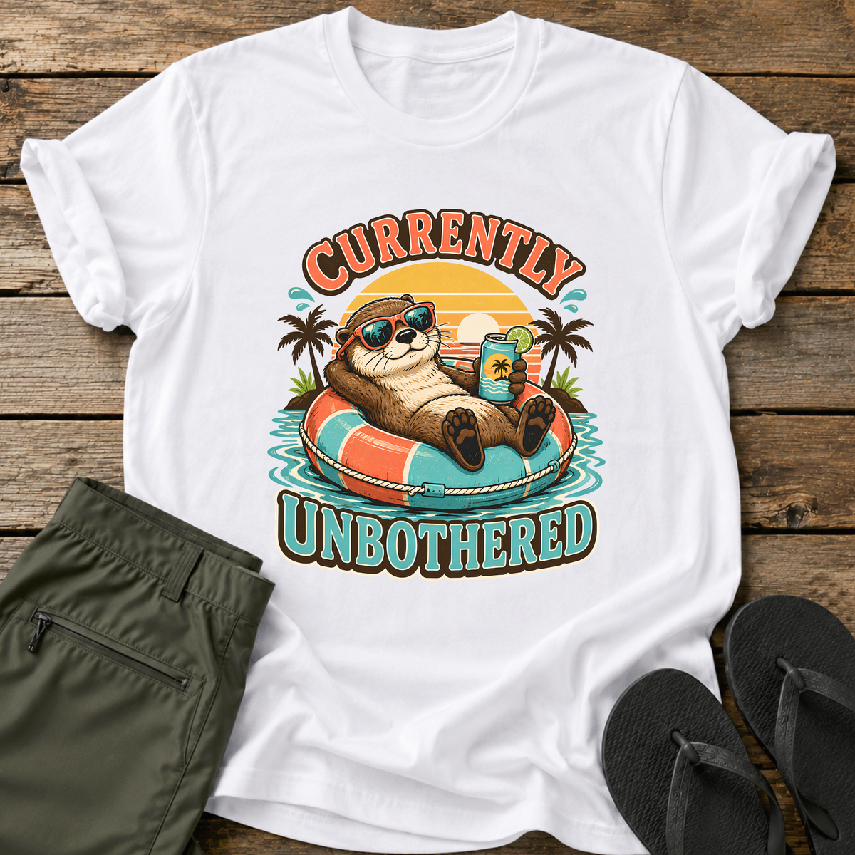 Currently Unbothered Otter T-Shirt