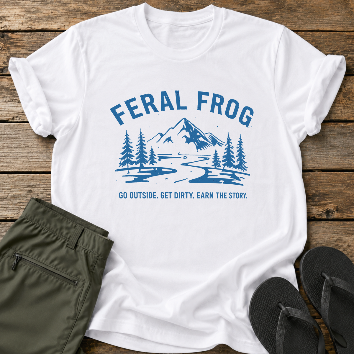 The Feral Frog Moto T-Shirt