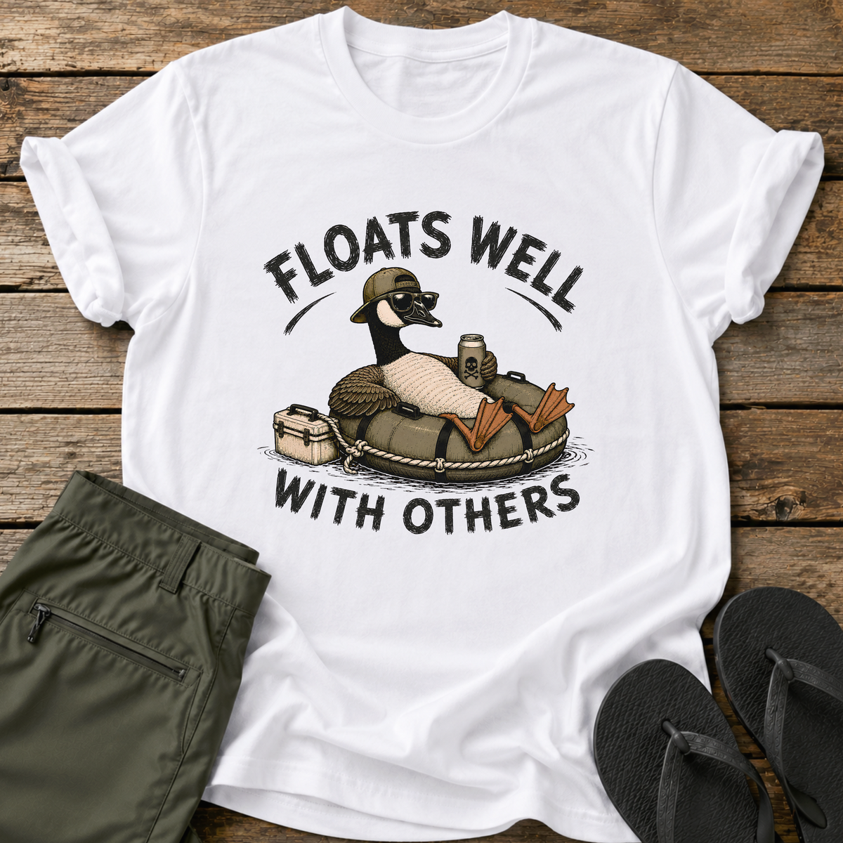 Floats Well Goose T-Shirt