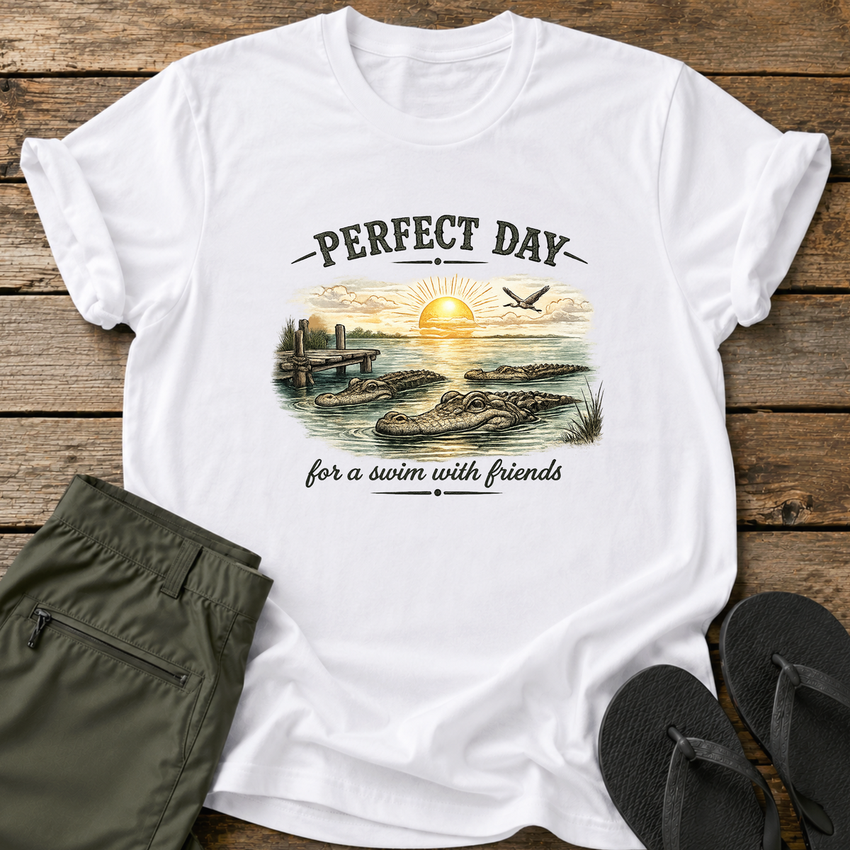 Perfect Day For A Swim T-Shirt