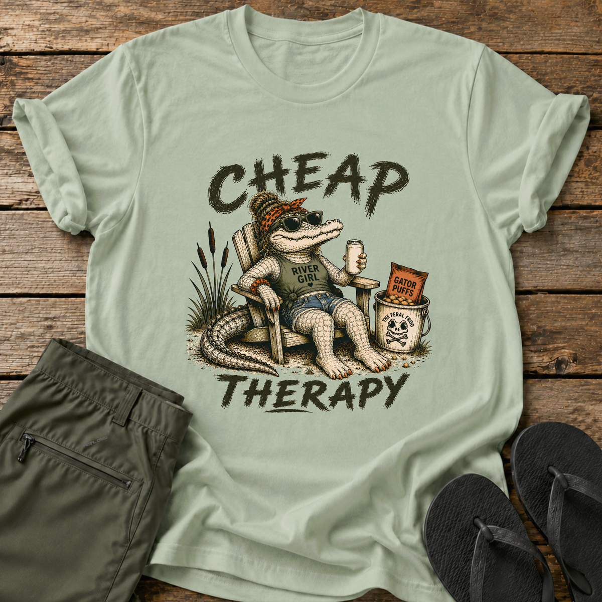 Cheap River Therapy T-Shirt
