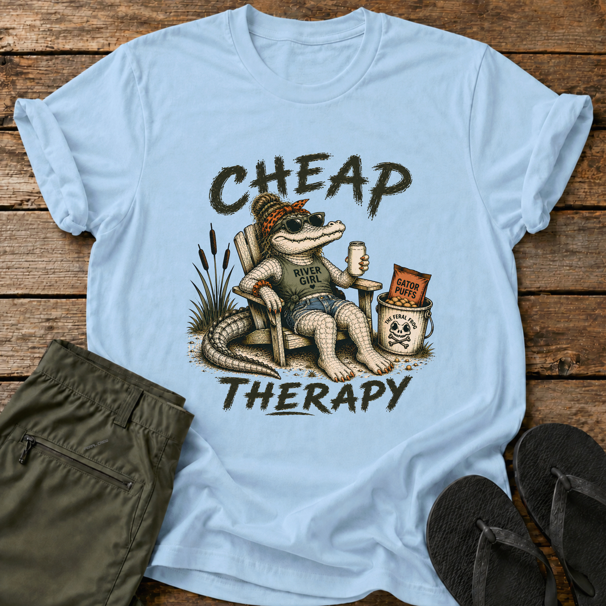 Cheap River Therapy T-Shirt