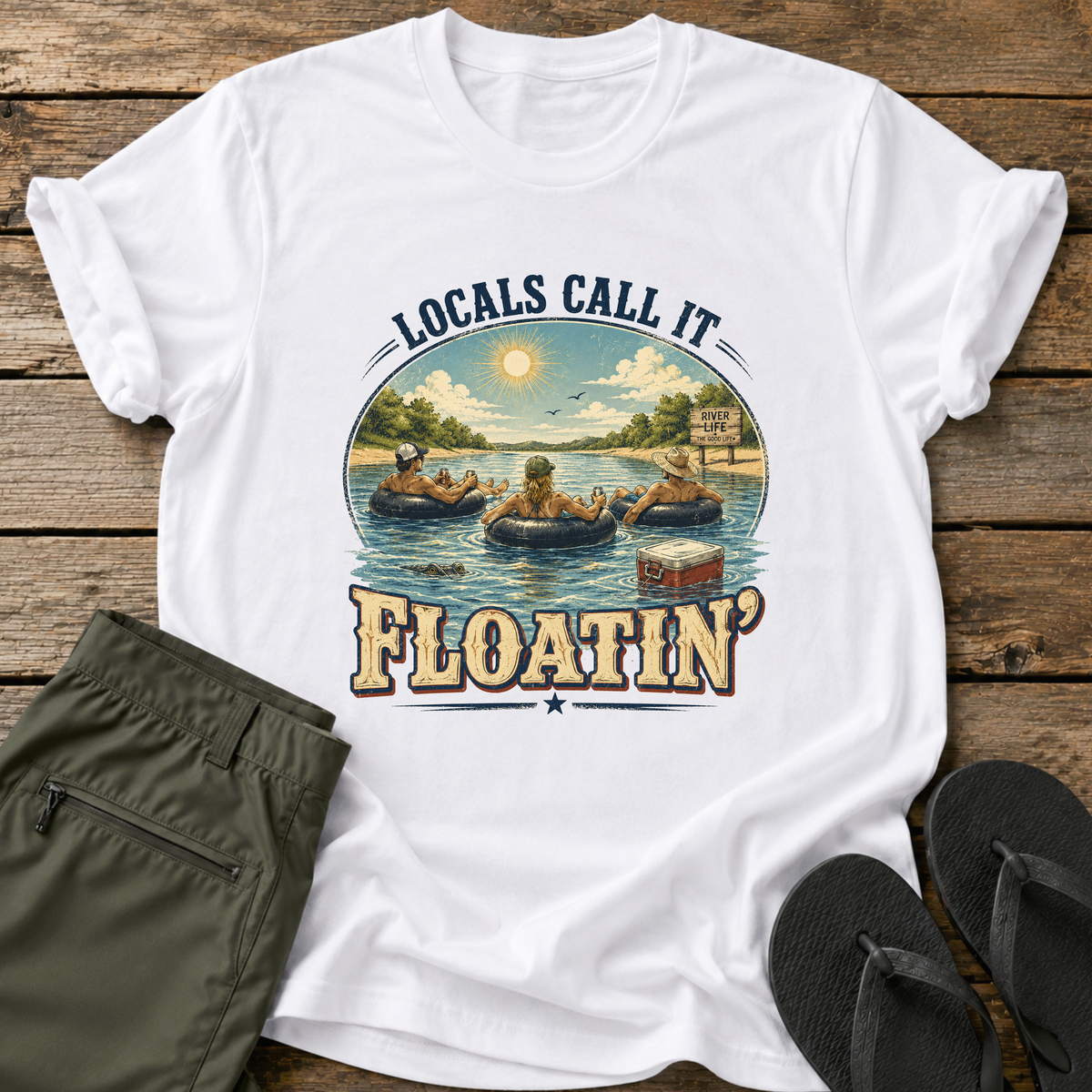 Locals Call It Floatin' T-Shirt