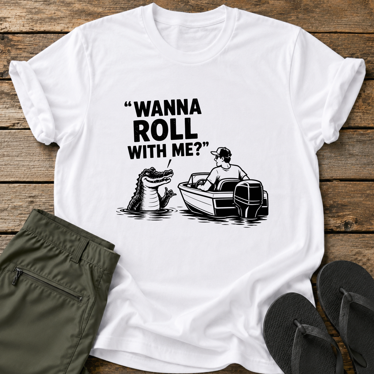 Wanna Roll With Me T-Shirt