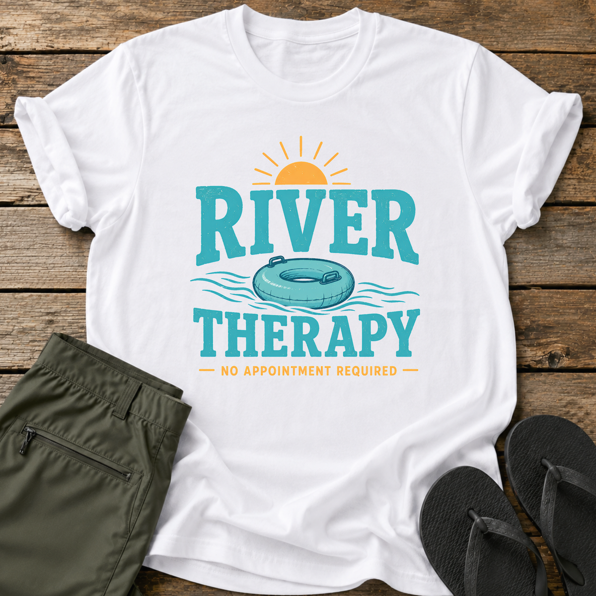 River Therapy Float T-Shirt