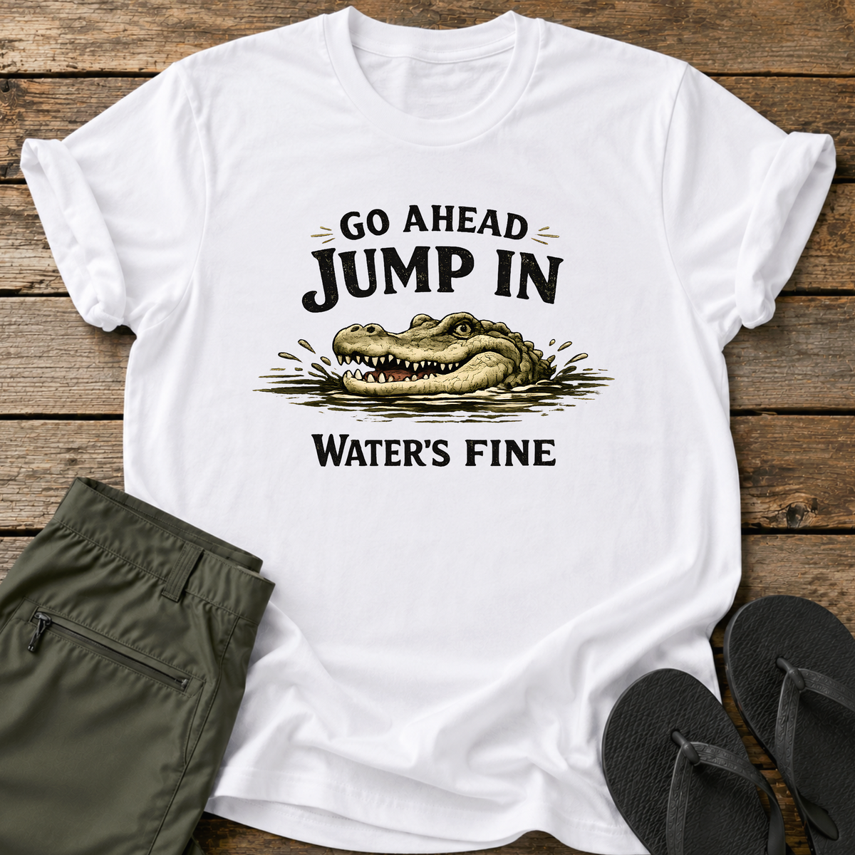 Jump In Waters Fine T-Shirt