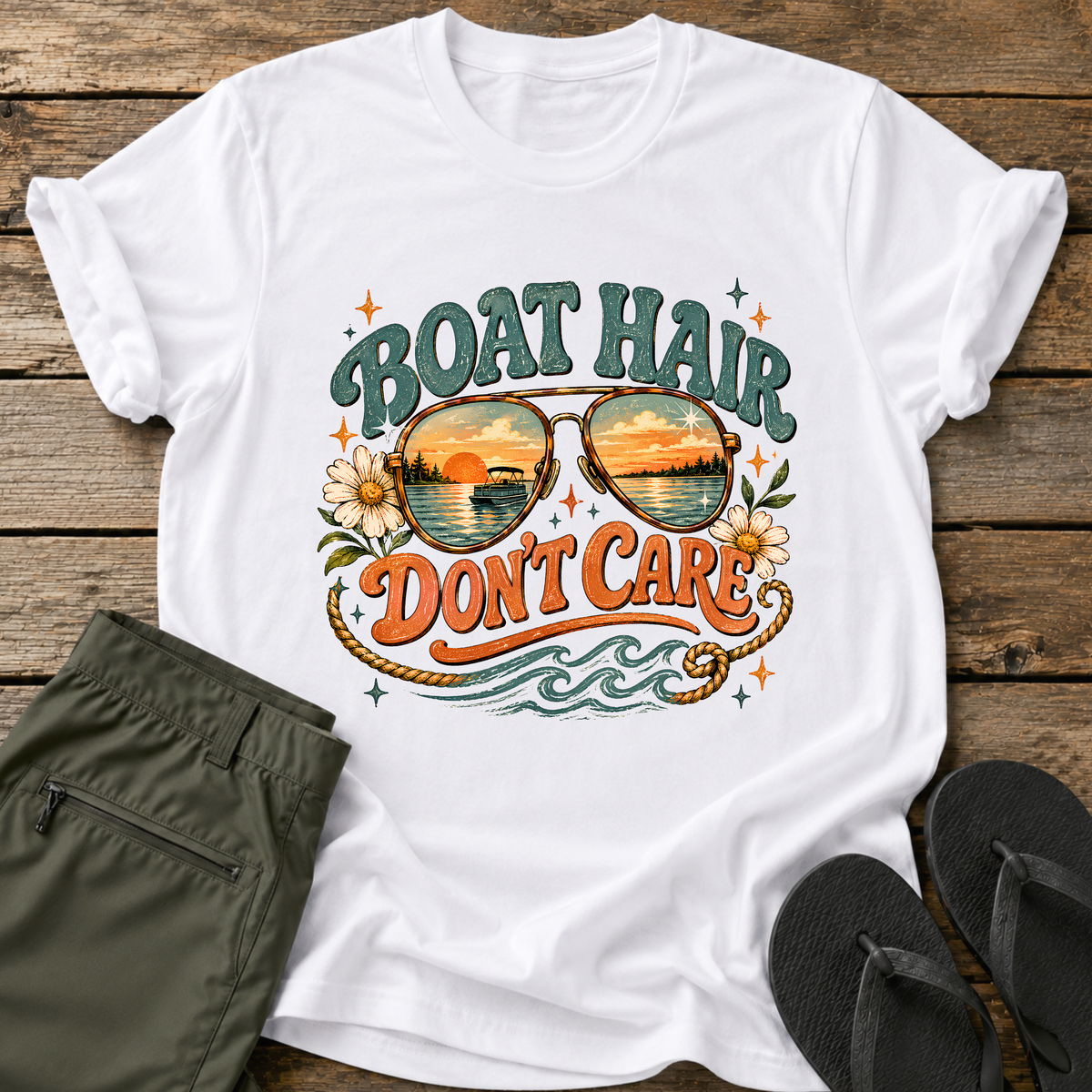 Boat Hair Don't Care T-Shirt