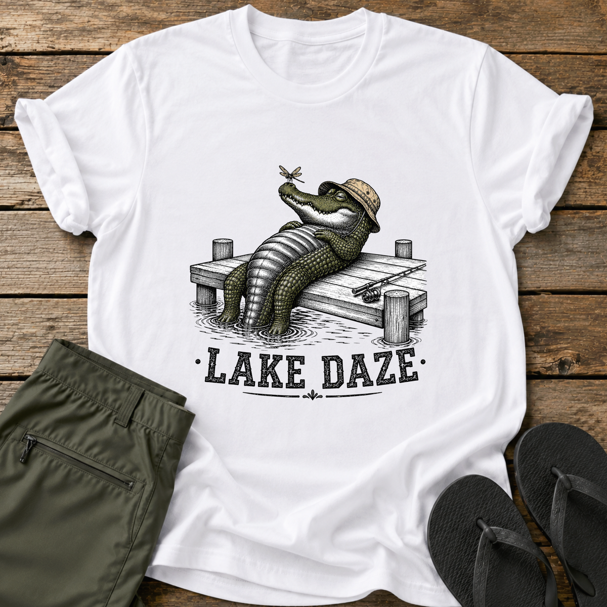 Lake Daze Alligator T-Shirt