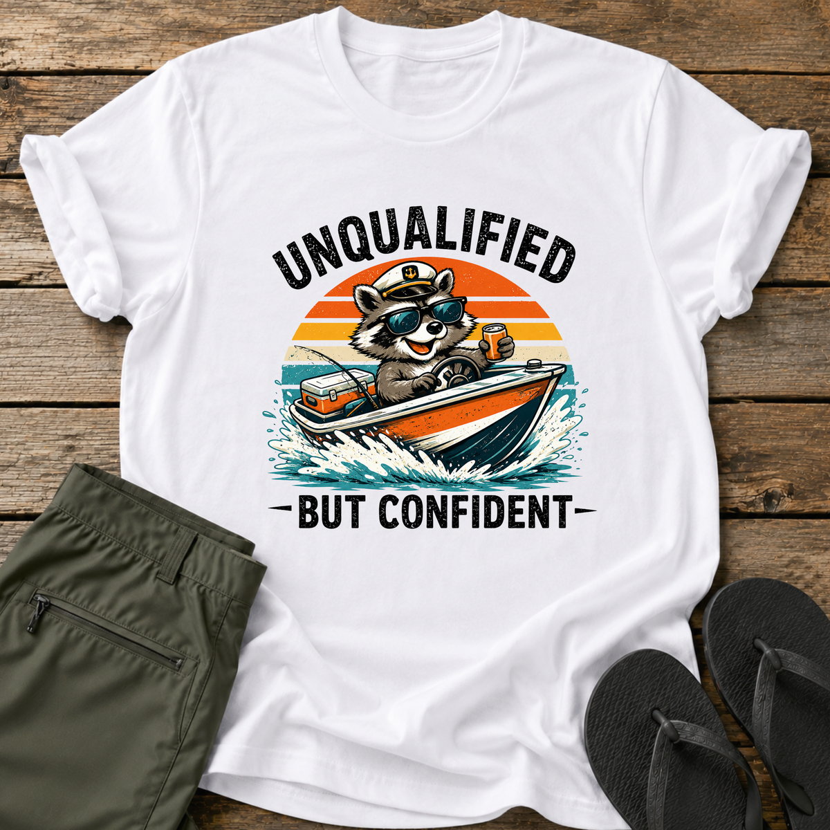 Unqualified Boat Captain T-Shirt
