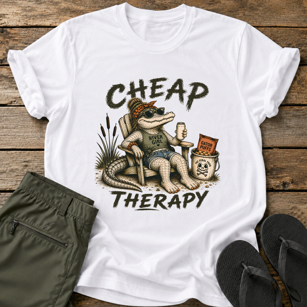 Cheap River Therapy T-Shirt