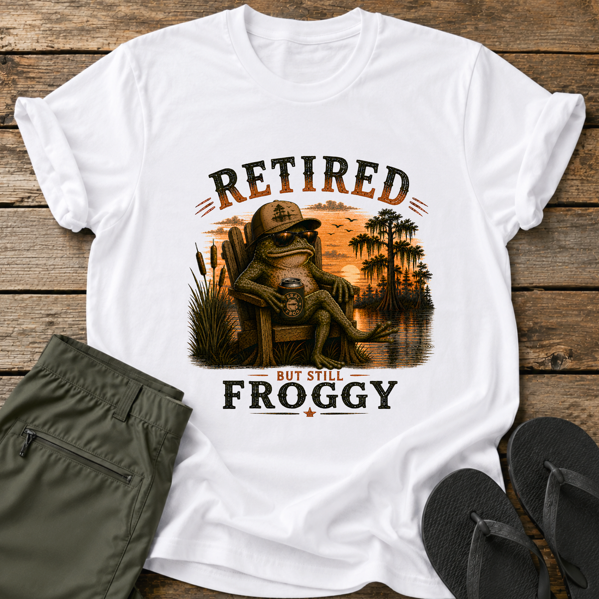 Retired But Still Froggy T-Shirt
