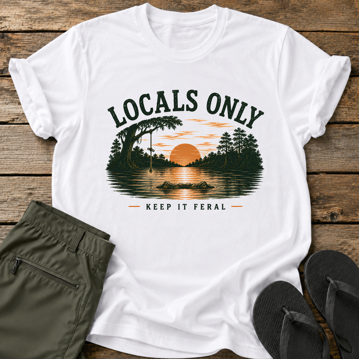 Locals Only Gator T-Shirt