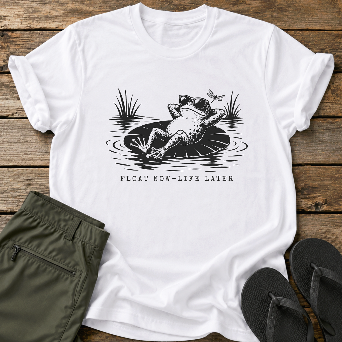 Float Now Life Later T-Shirt