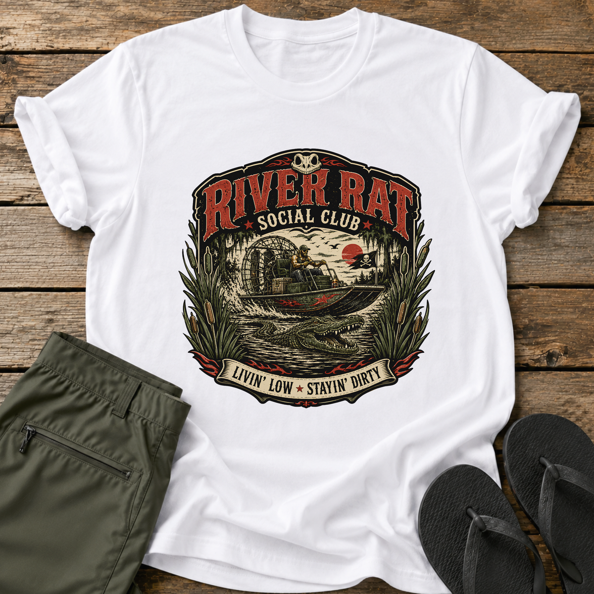 River Rat Social Club T-Shirt